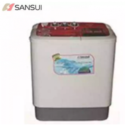 Sansui Washing Machine 7KG Semi Automatic, Air Dry SS-MSA7P - Red